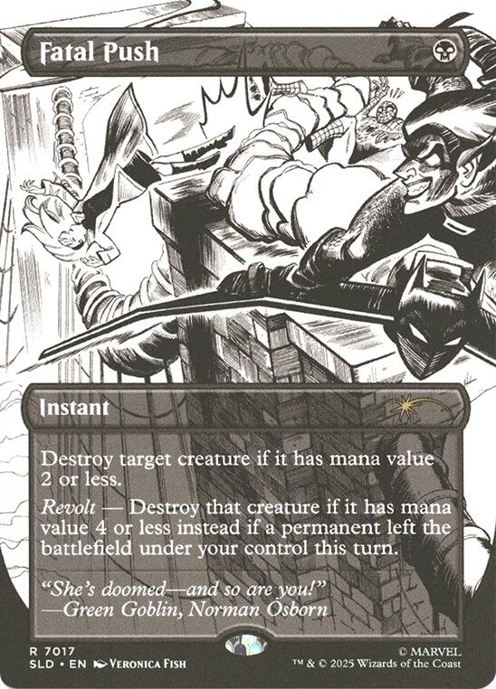 Fatal Push (7017) [Secret Lair Drop Series] - Destination Retro