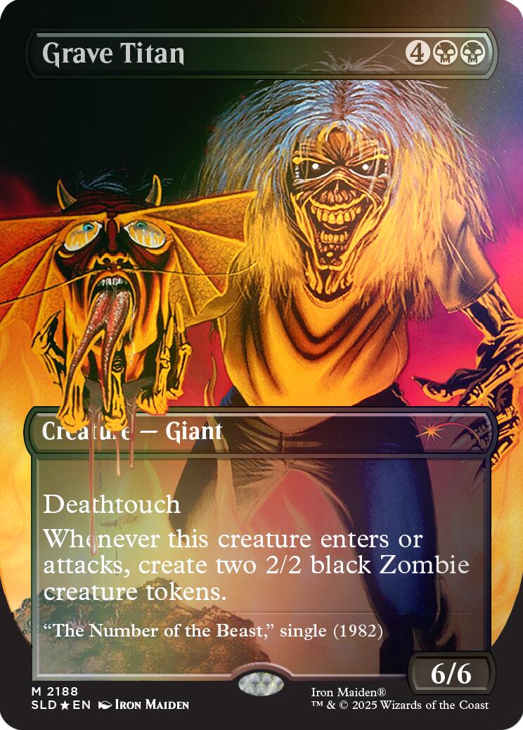 Grave Titan (2188) (Rainbow Foil) [Secret Lair Drop Series] - Destination Retro