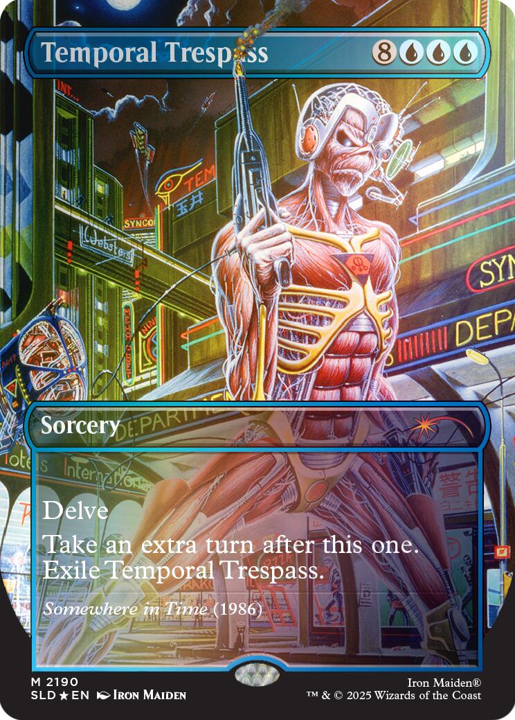 Temporal Trespass (Rainbow Foil) [Secret Lair Drop Series] - Destination Retro