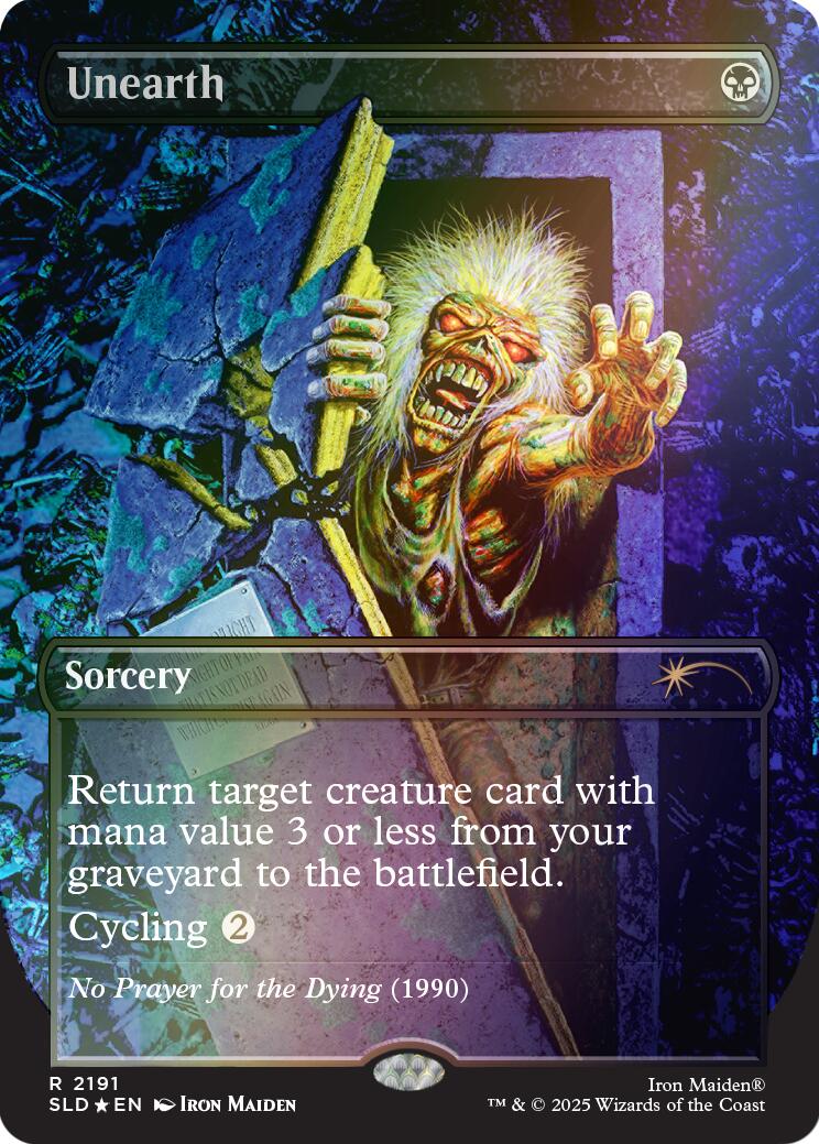 Unearth (Rainbow Foil) [Secret Lair Drop Series] - Destination Retro