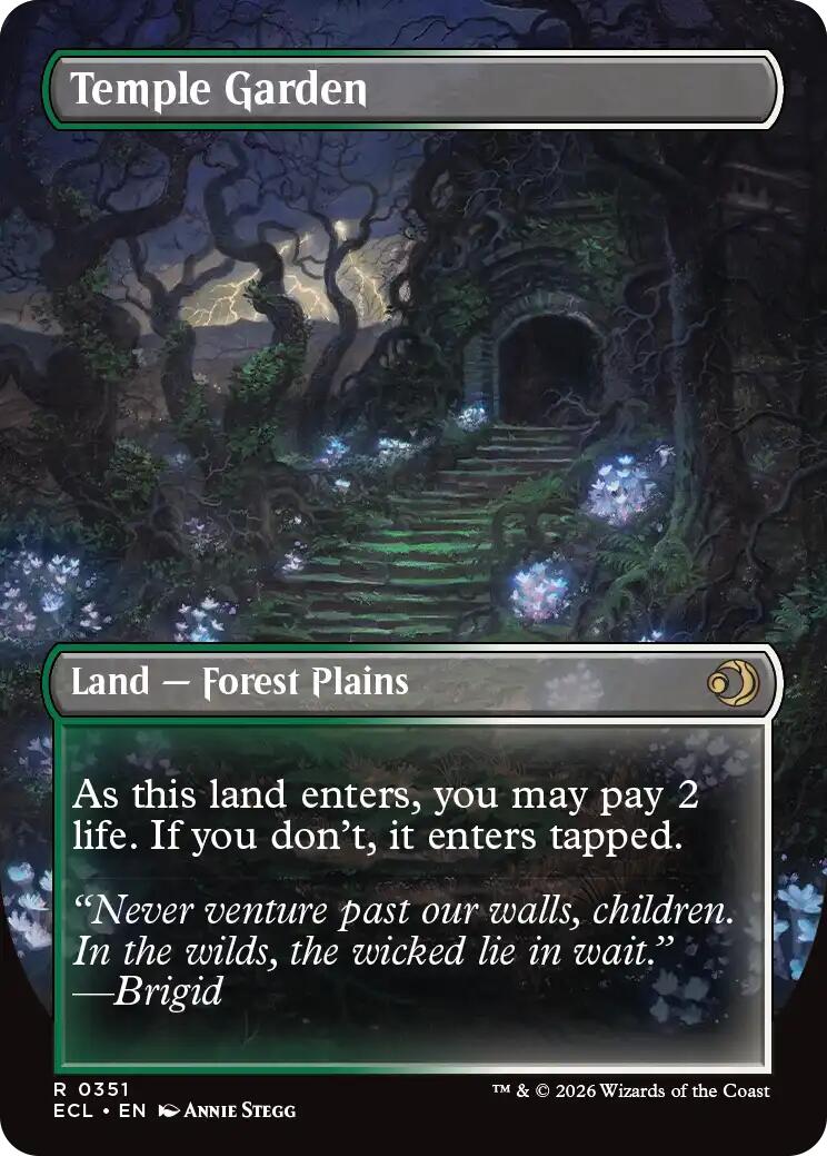 Temple Garden (Borderless) [Lorwyn Eclipsed] - Destination Retro