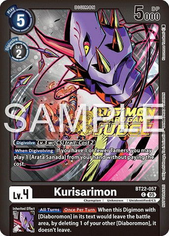 Kurisarimon [BT22-057] (Judge Pack 2025 Wave 2) [Cyber Eden] - Destination Retro