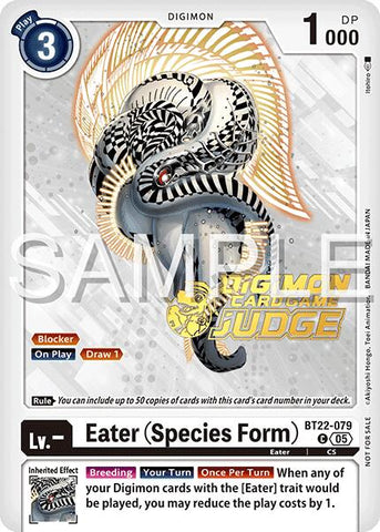 Eater [BT22-079] (Species Form) (Judge Pack 2025 Wave 2) [Cyber Eden] - Destination Retro