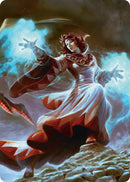 The Destined White Mage Scene Art Card [FINAL FANTASY Art Series] - Destination Retro