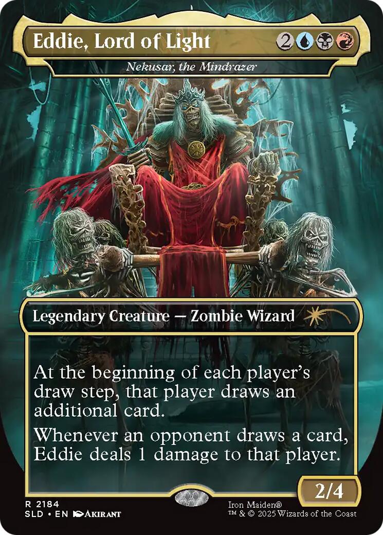 Eddie, Lord of Light - Nekusar, the Mindrazer [Secret Lair Drop Series] - Destination Retro