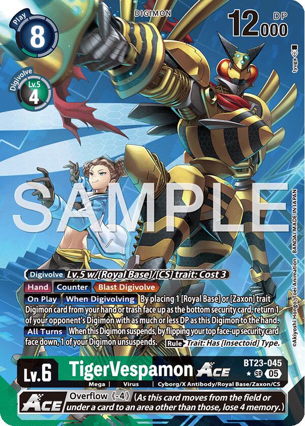 TigerVespamon ACE [BT23-045] (Alternate Art) [Hackers' Slumber] - Destination Retro