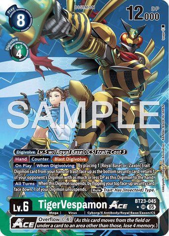 TigerVespamon ACE [BT23-045] (Alternate Art) [Hackers' Slumber] - Destination Retro