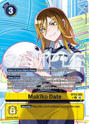 Makiko Date [BT23-082] (Alternate Art) [Hackers' Slumber] - Destination Retro