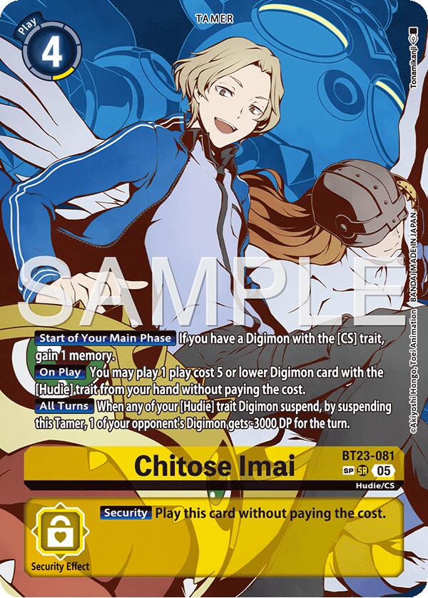 Chitose Imai [BT23-081] (SP) [Hackers' Slumber] - Destination Retro