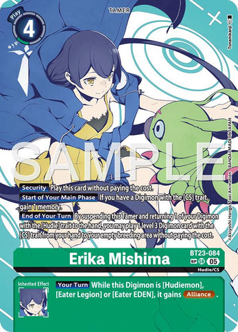 Erika Mishima [BT23-084] (SP) [Hackers' Slumber] - Destination Retro