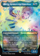 Rikku, Resourceful Guardian (Borderless) (Chocobo Track Foil) [FINAL FANTASY Commander] - Destination Retro