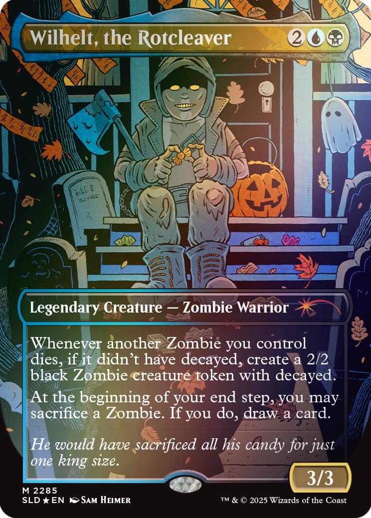 Wilhelt, the Rotcleaver (Rainbow Foil) [Secret Lair Drop Series] - Destination Retro
