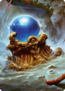 Chaos Shrine's Black Crystal Scene Art Card [FINAL FANTASY Art Series] - Destination Retro