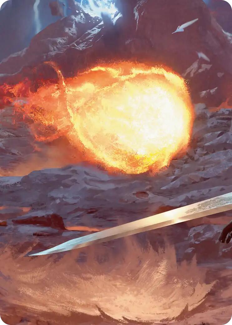 Duelist's Flame Scene Art Card [FINAL FANTASY Art Series] - Destination Retro
