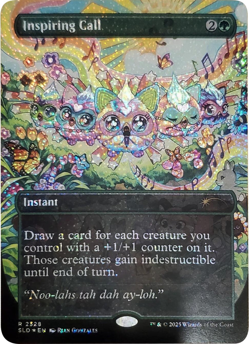 Inspiring Call (Confetti Foil) [Secret Lair Drop Series] - Destination Retro