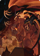 Mega Flare Scene Art Card [FINAL FANTASY Art Series] - Destination Retro