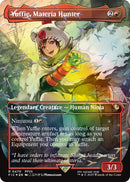 Yuffie, Materia Hunter (Borderless) (Chocobo Track Foil) [FINAL FANTASY Commander] - Destination Retro