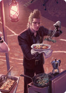 Campsite Cuisine Scene Art Card [FINAL FANTASY Art Series] - Destination Retro