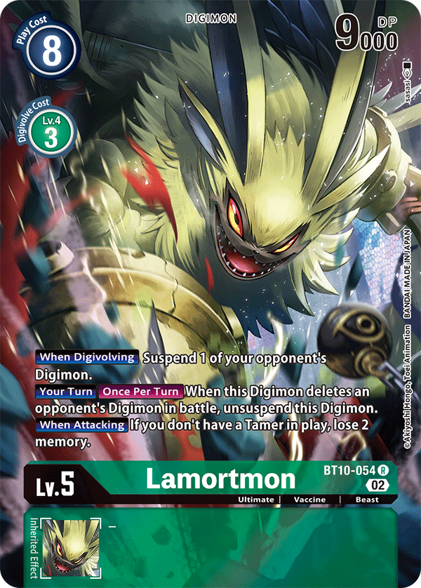 Lamortmon [BT10-054] (Alternate Art) [Xros Encounter] - Destination Retro