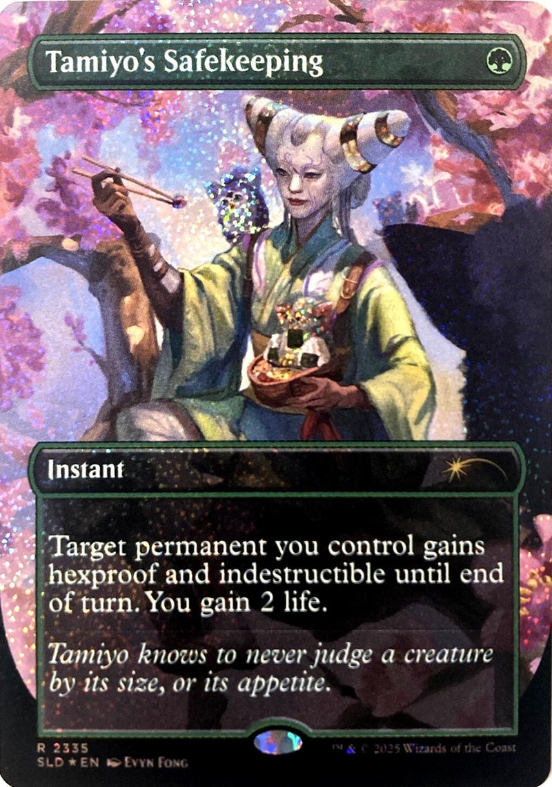 Tamiyo's Safekeeping (Confetti Foil) [Secret Lair Drop Series] - Destination Retro
