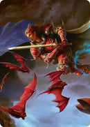The Destined Warrior Scene Art Card [FINAL FANTASY Art Series] - Destination Retro