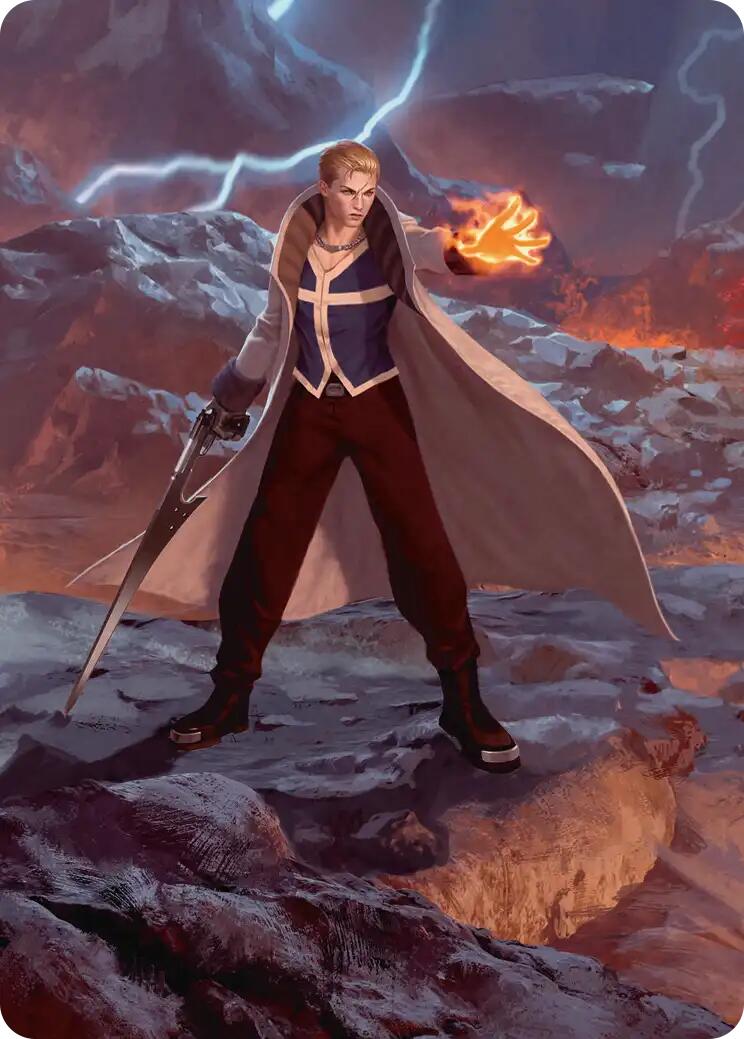 Seifer, Balamb Rival Scene Art Card [FINAL FANTASY Art Series] - Destination Retro