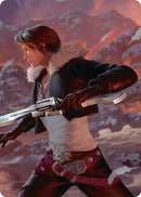 Squall, Gunblade Duelist Scene Art Card [FINAL FANTASY Art Series] - Destination Retro