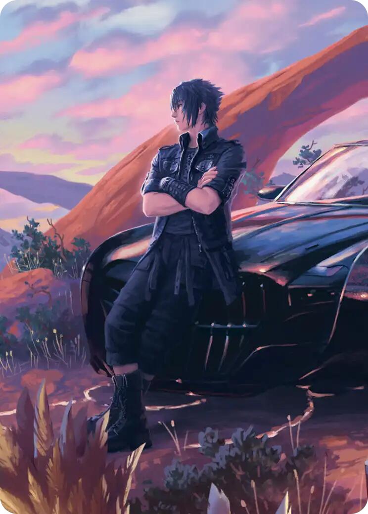 Noctis, Heir Apparent Scene Art Card [FINAL FANTASY Art Series] - Destination Retro