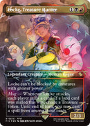 Locke, Treasure Hunter (Borderless) (Chocobo Track Foil) [FINAL FANTASY Commander] - Destination Retro
