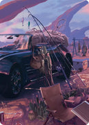 Fishing Gear Scene Art Card [FINAL FANTASY Art Series] - Destination Retro