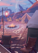 Chocobo Camp Scene Art Card [FINAL FANTASY Art Series] - Destination Retro