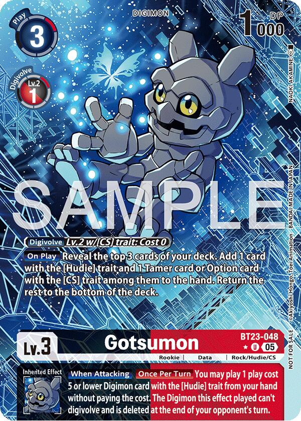 Gotsumon [BT23-048] (Hacker's Slumber Box Promotion Pack) [Hackers' Slumber] - Destination Retro