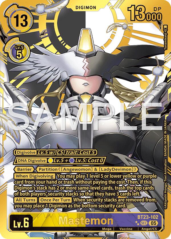 Mastemon [BT23-102] (Rare Pull) [Hackers' Slumber] - Destination Retro