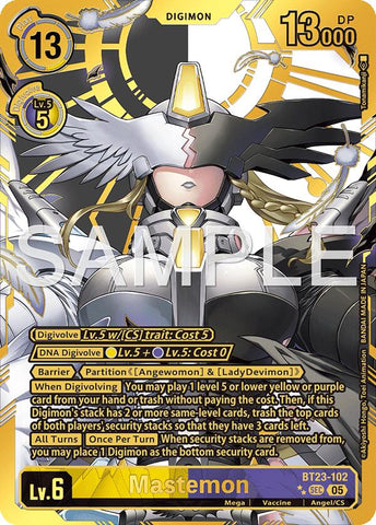 Mastemon [BT23-102] (Rare Pull) [Hackers' Slumber] - Destination Retro