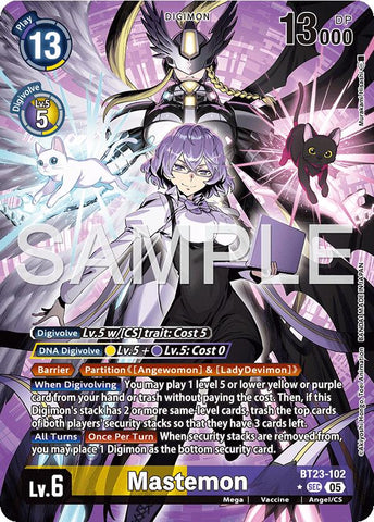 Mastemon [BT23-102] (Alternate Art) [Hackers' Slumber] - Destination Retro