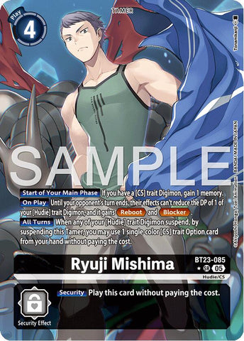 Ryuji Mishima [BT23-085] (Alternate Art) [Hackers' Slumber] - Destination Retro