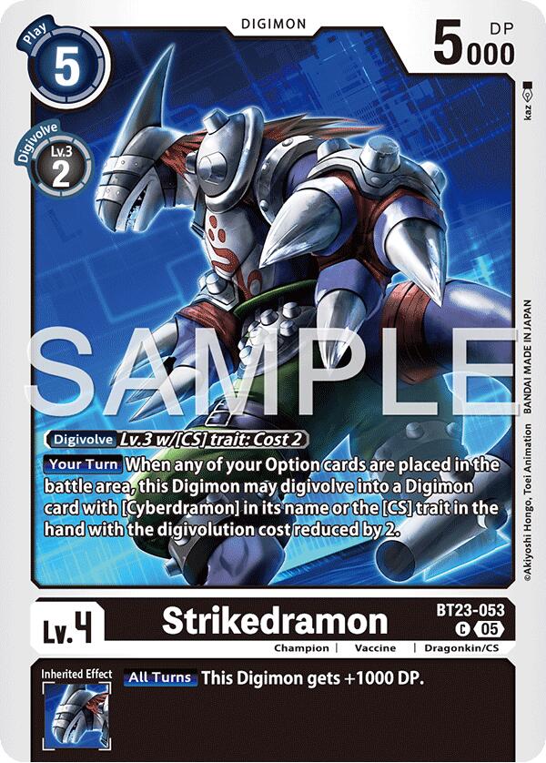 Strikedramon [BT23-053] [Hackers' Slumber] - Destination Retro