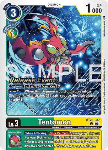Tentomon [BT23-037] [Hackers' Slumber Release Event Cards] - Destination Retro
