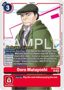 Goro Matayoshi [BT23-078] [Hackers' Slumber Release Event Cards] - Destination Retro