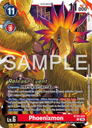 Phoenixmon [BT23-015] [Hackers' Slumber Release Event Cards] - Destination Retro