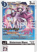 Sistermon Blanc [BT23-076] [Hackers' Slumber Release Event Cards] - Destination Retro
