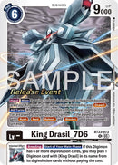 King Drasil_7D6 [BT23-072] [Hackers' Slumber Release Event Cards] - Destination Retro