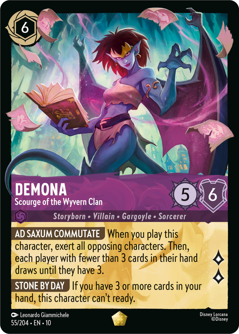 Demona - Scourge of the Wyvern Clan (55/204) [Whispers in the Well] - Destination Retro