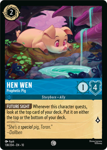 Hen Wen - Prophetic Pig (138/204) [Whispers in the Well] - Destination Retro