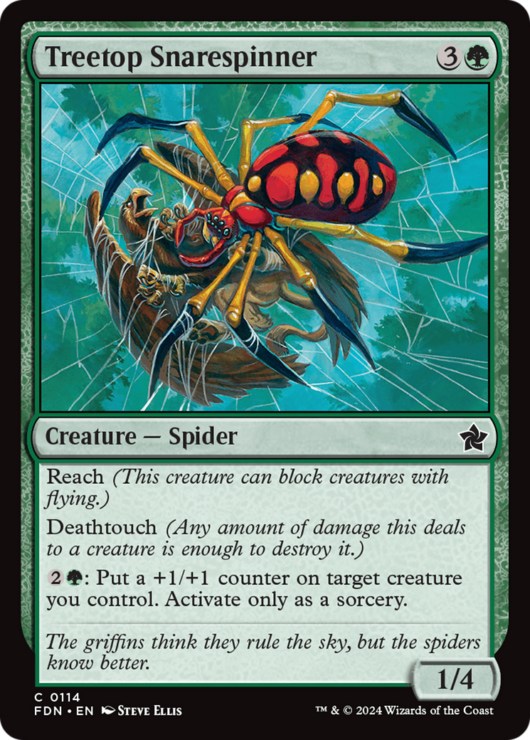Treetop Snarespinner [Foundations] - Destination Retro