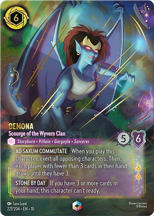 Demona - Scourge of the Wyvern Clan (Enchanted) (227/204) [Whispers in the Well] - Destination Retro