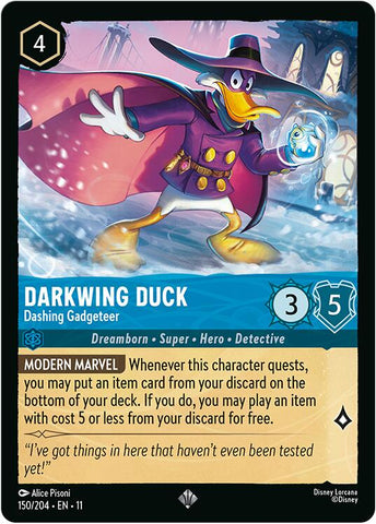 Darkwing Duck - Dashing Gadgeteer (150/204) [Winterspell] - Destination Retro