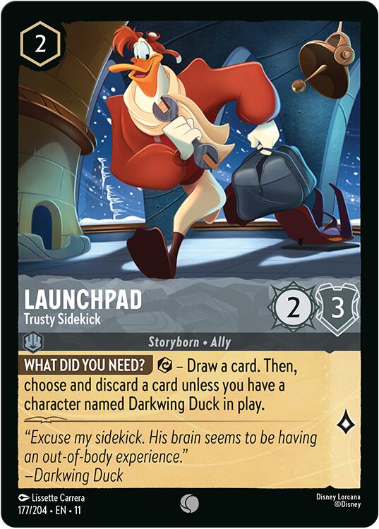 Launchpad - Trusty Sidekick (177/204) [Winterspell] - Destination Retro