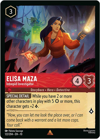 Elisa Maza - Intrepid Investigator (122/204) [Whispers in the Well] - Destination Retro