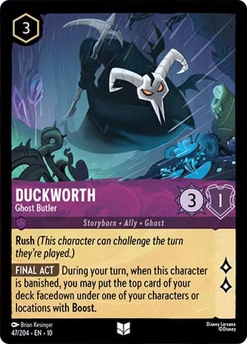 Duckworth - Ghost Butler (47/204) [Whispers in the Well] - Destination Retro